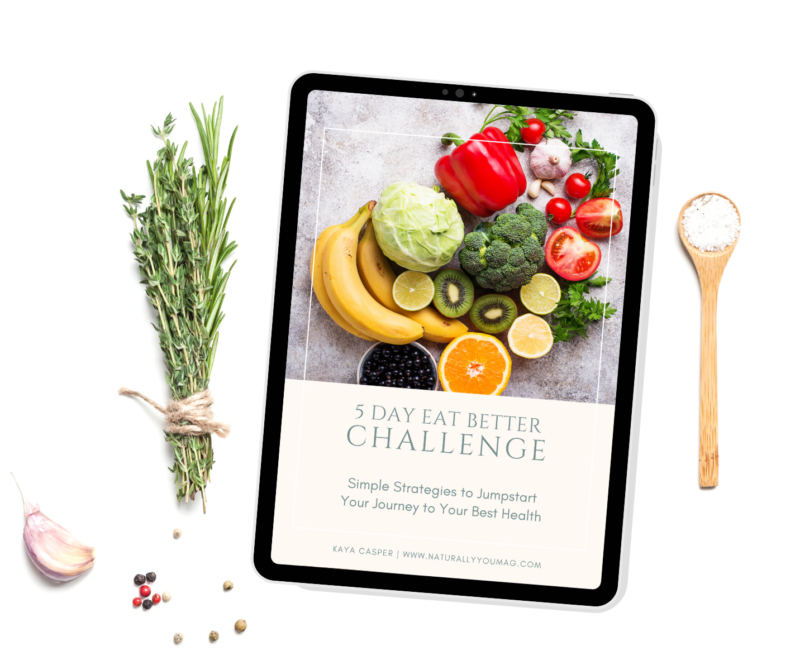 5 Day Eat Better Challenge Landing Page