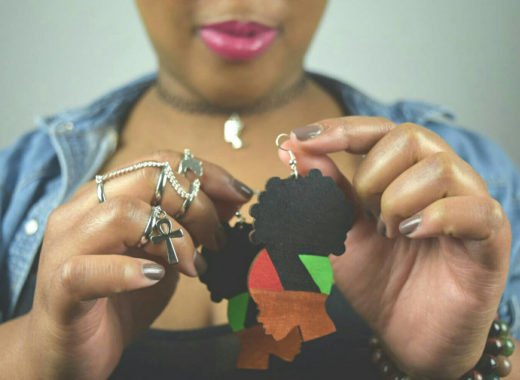 afro puff wood earrings superfunkyme etsy