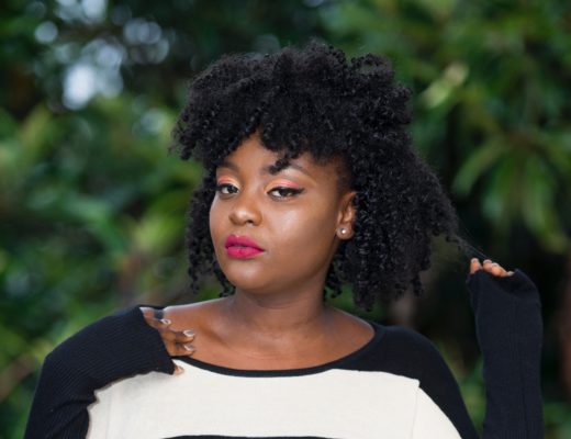 woman with natural hair twist out