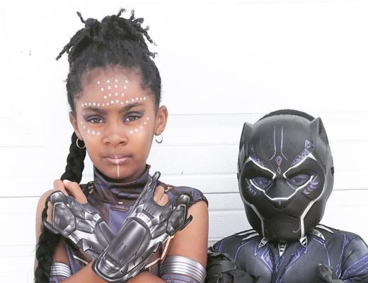 shuri and black panther kids costumes