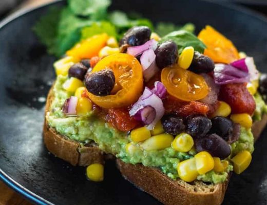 southwestern-avocado-toast-plant-based-breakfast