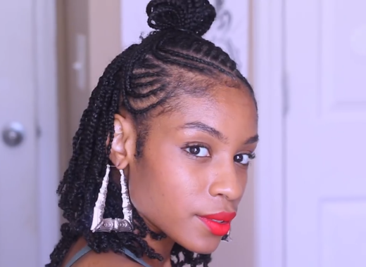 box braid style tutorials