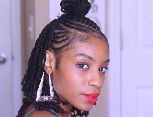 box braid style tutorials