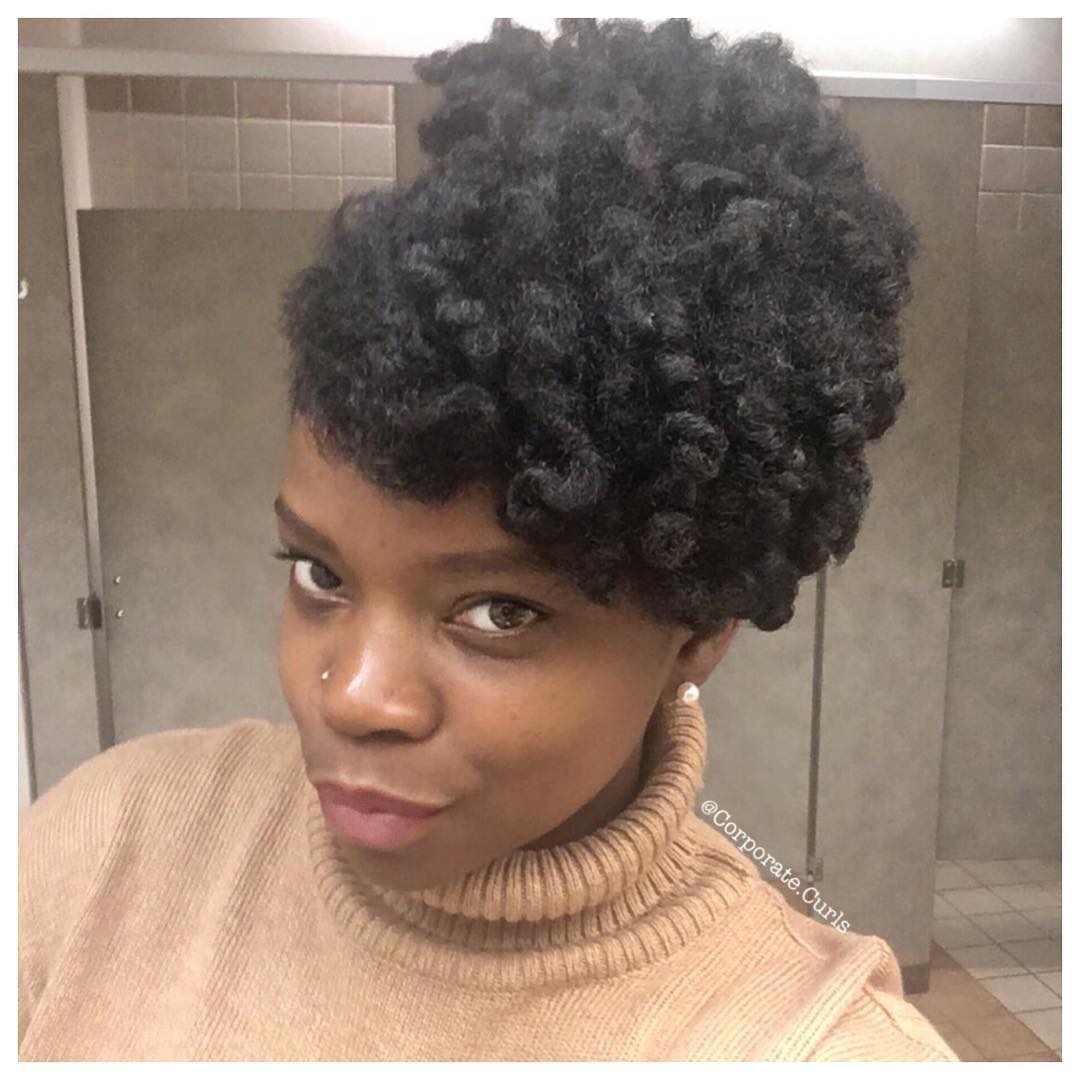 8 Natural Hairstyles for Work To Try This Week - Naturally ...