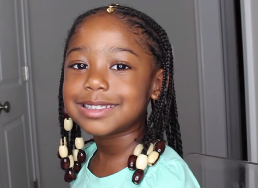 EASY Kids Fulani Braids Healthy Hair