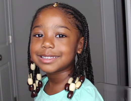 EASY Kids Fulani Braids Healthy Hair