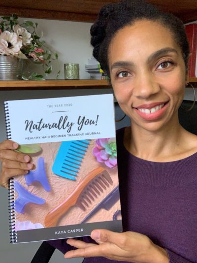 Natural Hair Regimen Tracking Journal