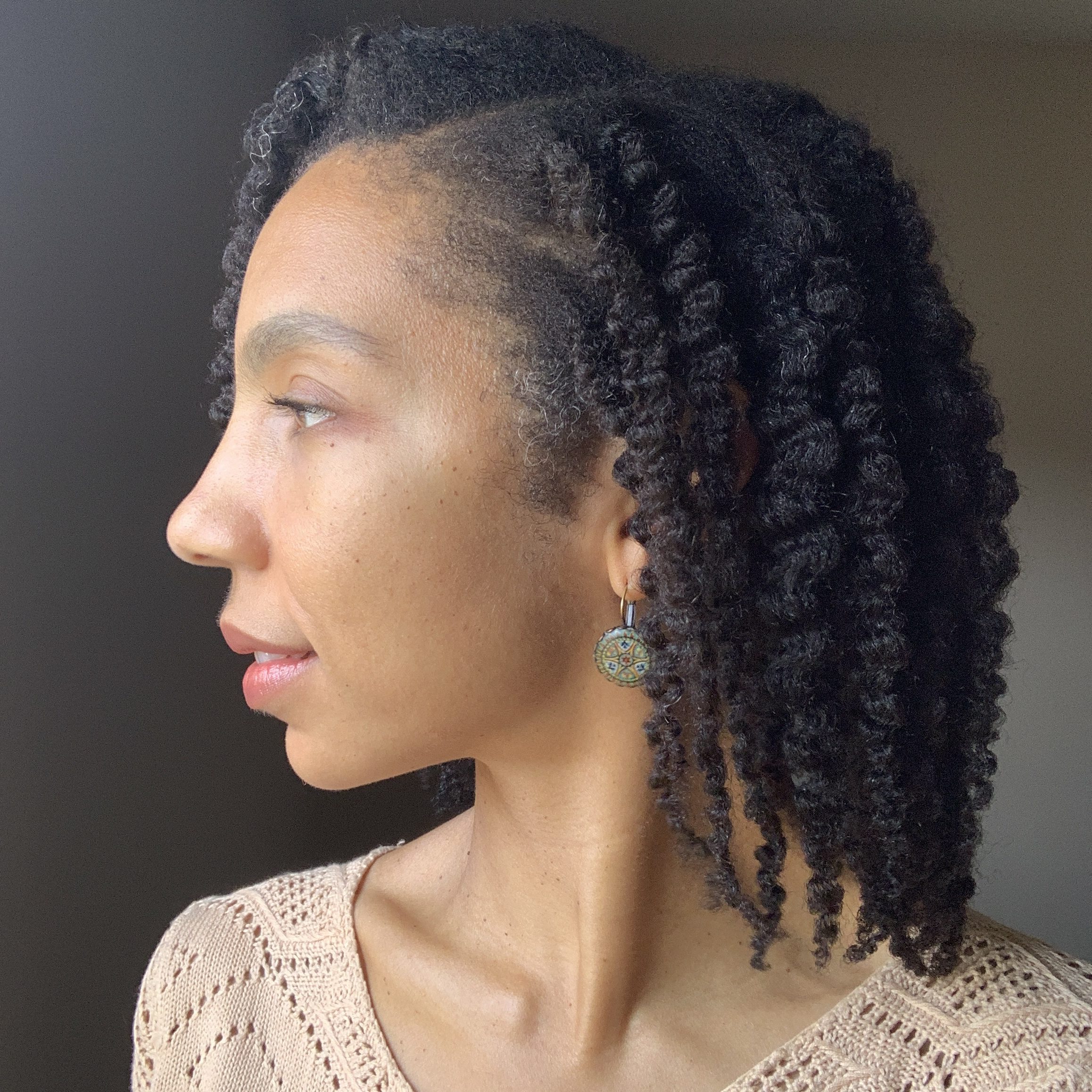 long type 4 natural hair braid out