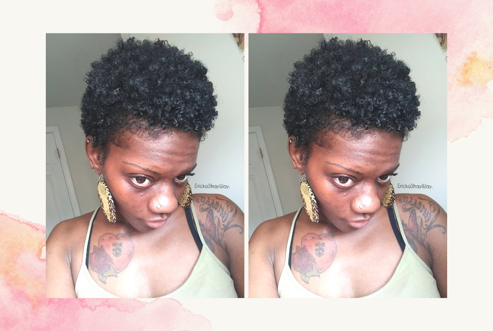 natural hair big chop journey twa